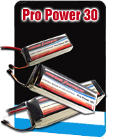 TP 11.1V-1350mAh 3S-30C Pro-Power Lipo Battery Pack